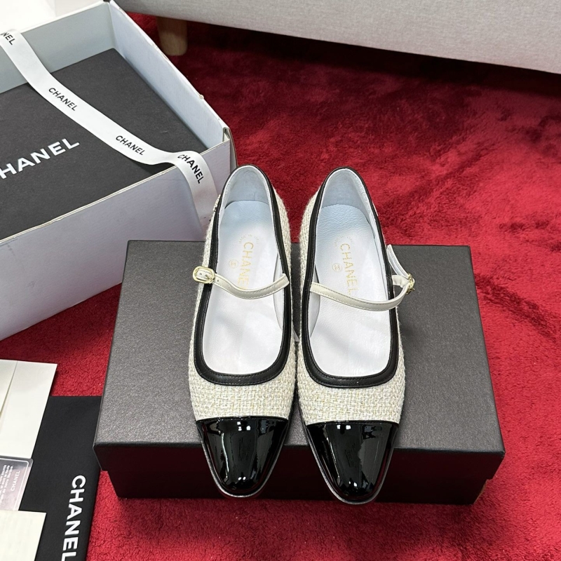 Ch*el flat shoes